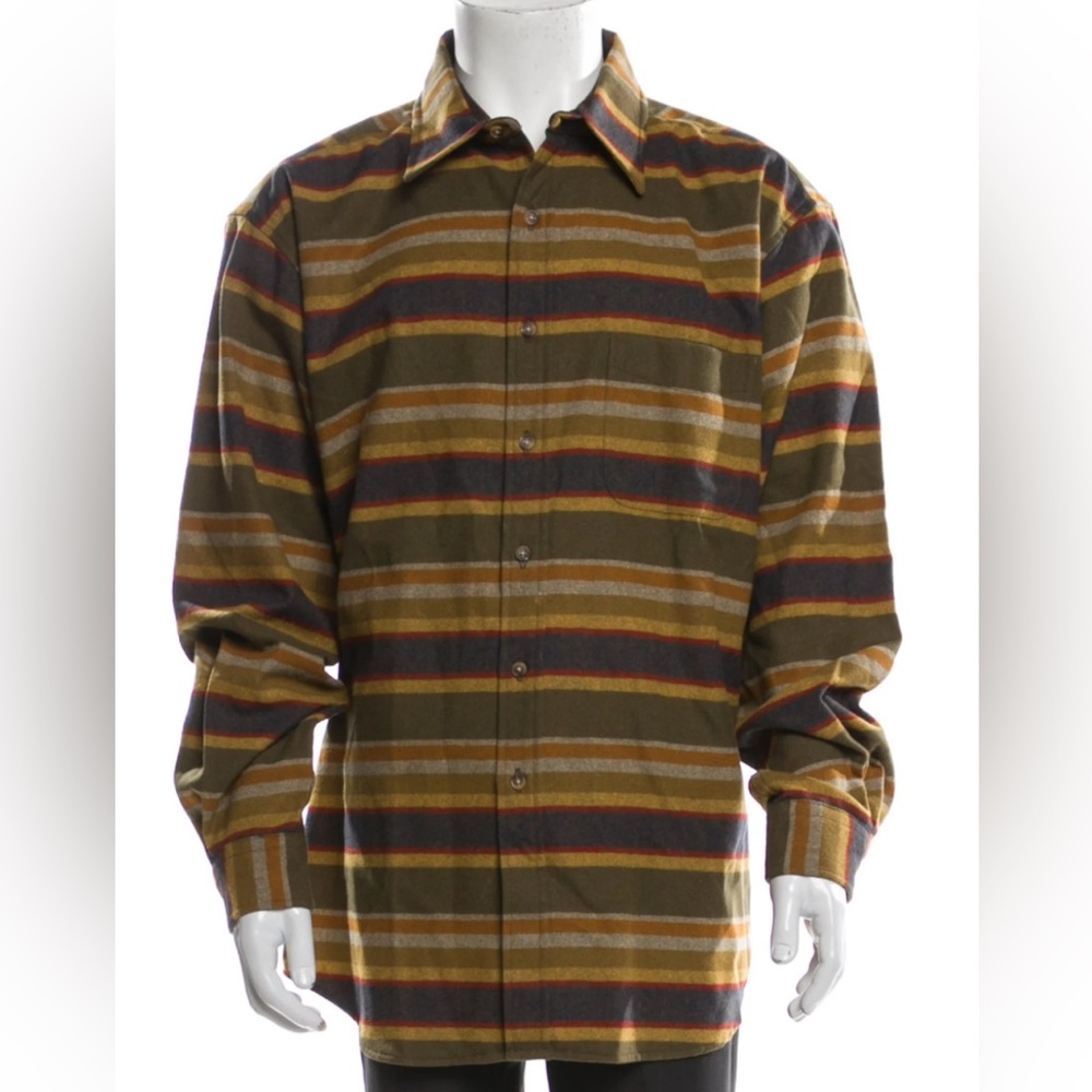 Excellent Condition Pendleton “Lodge” Wool Button… - image 1